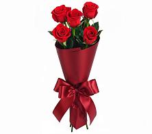 Букет 5 Красных роз Эдлесс Лав в Усть-Катаве