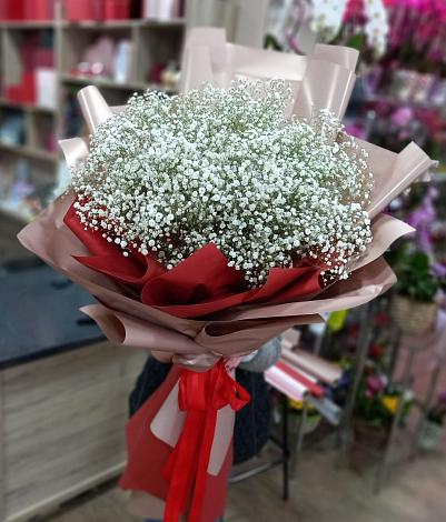 Букет цветов из: Гипсофила в Усть-Катаве