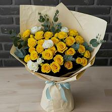 Букет цветов из:  Розы в Усть-Катаве