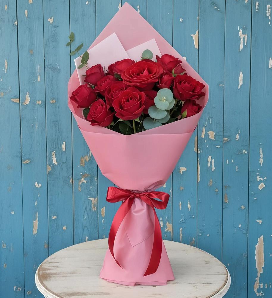 Букет цветов из: Розы в Усть-Катаве