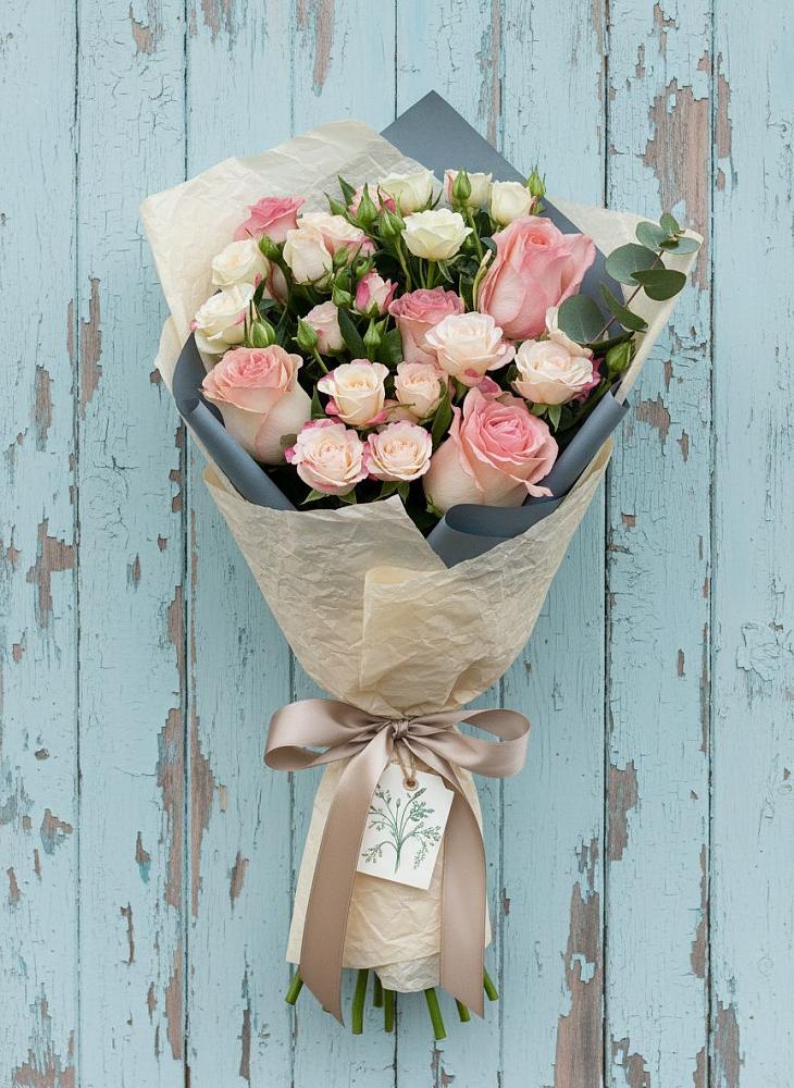 Букет цветов из: Розы в Усть-Катаве