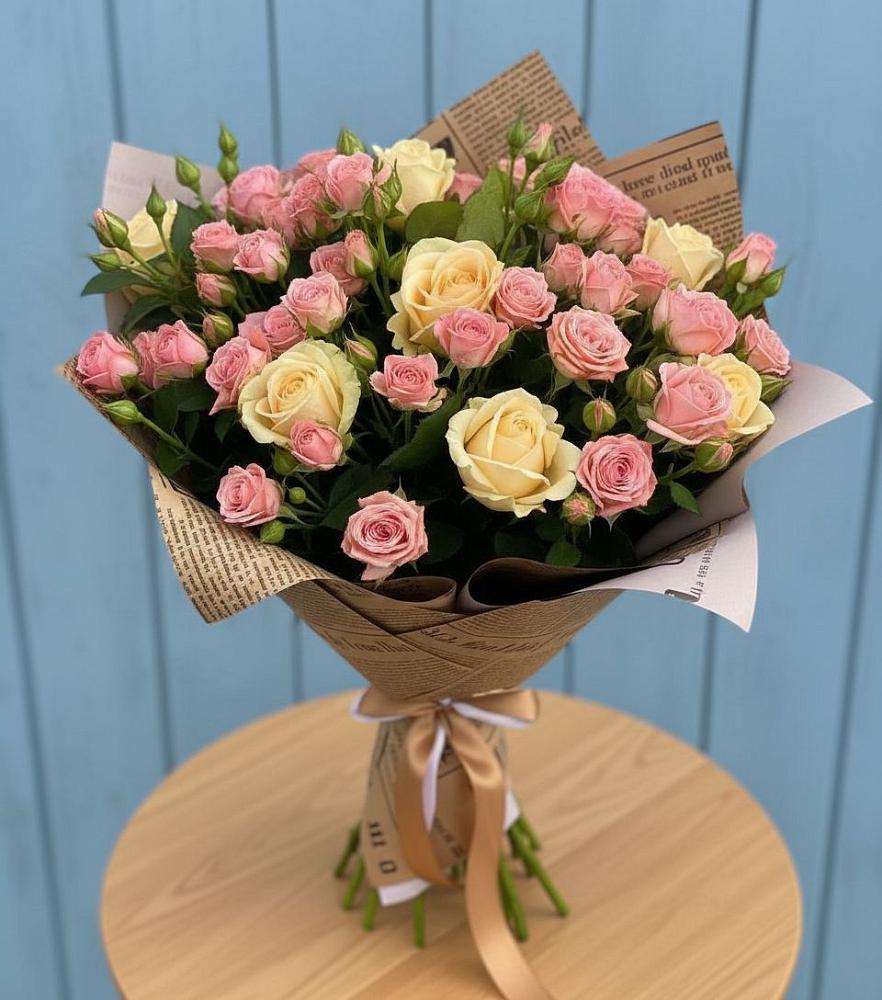 Букет цветов из: Розы в Усть-Катаве