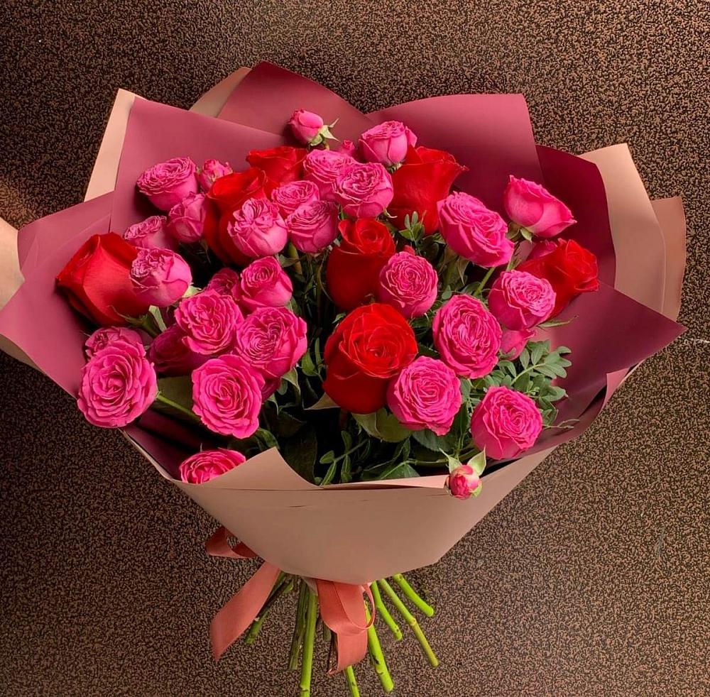 Букет В объятьях нежности в Усть-Катаве