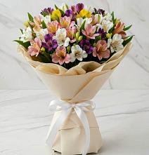 Букет цветов из:  Альстромерии в Усть-Катаве