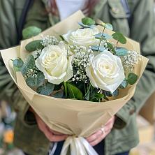 Букет Нежные грёзы в Усть-Катаве Букет цветов из: Розы в Усть-Катаве