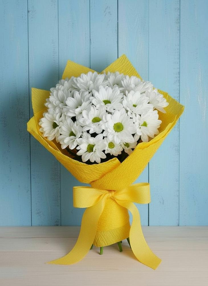 Букет цветов из: Хризантемы в Усть-Катаве