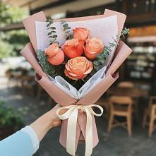 Букет цветов из:  Розы в Усть-Катаве