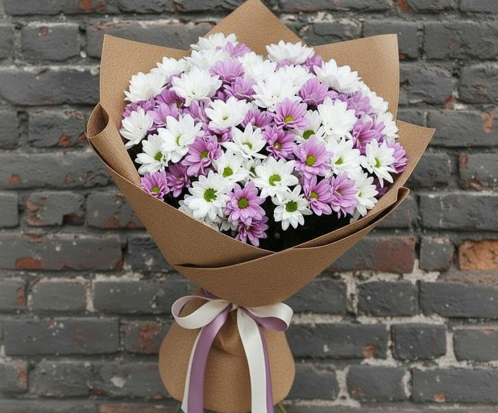 Букет цветов из: Хризантемы в Усть-Катаве