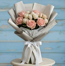 Букет цветов из:  Розы в Усть-Катаве