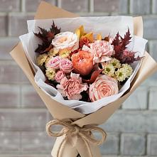 Букет цветов из:  Гвоздики, Хризантемы и Розы #REPLACE_PRED# Усть-Катаве