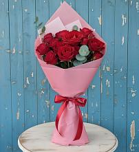 Букет цветов из:  Розы #REPLACE_PRED# Усть-Катаве
