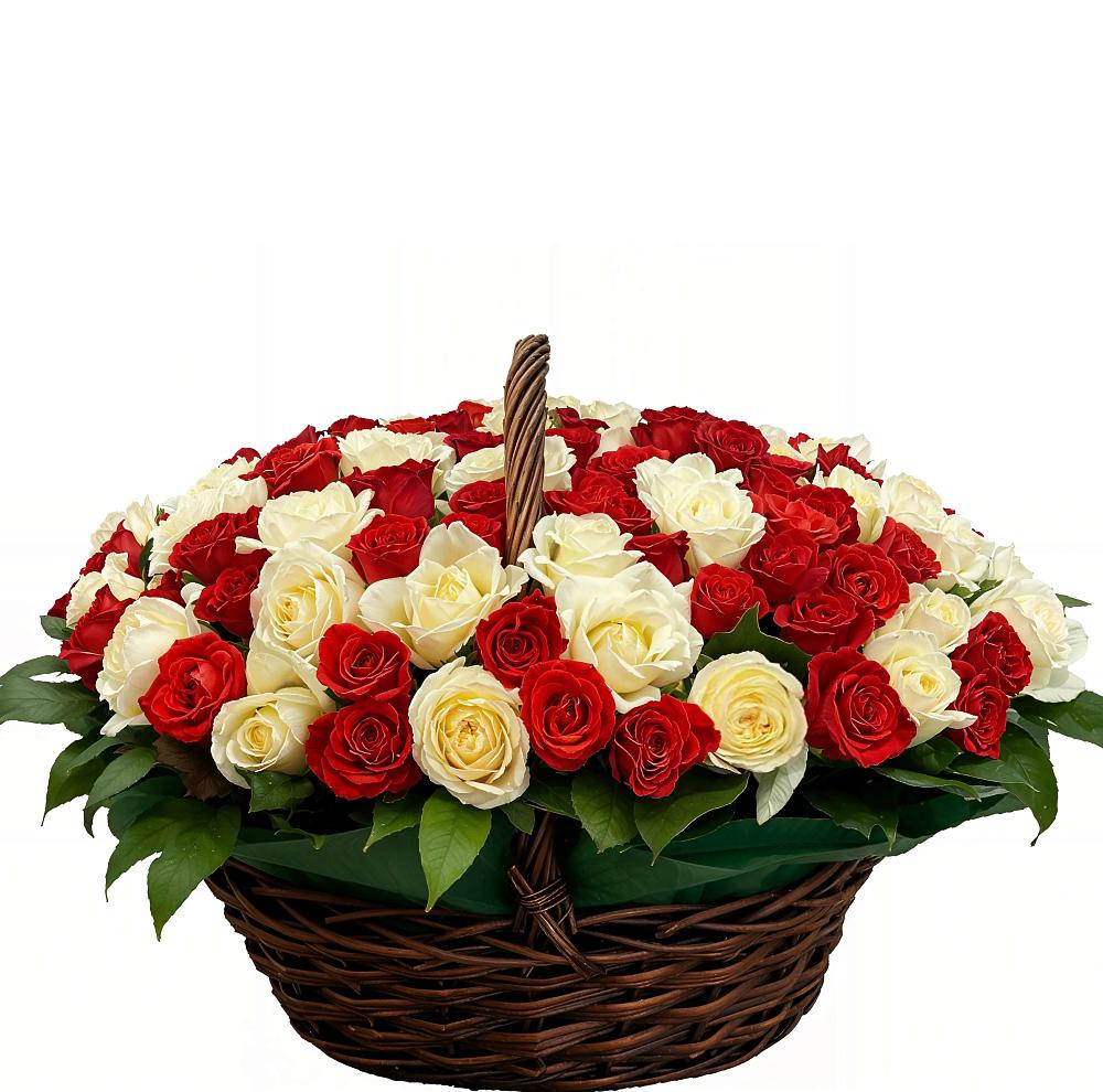 Премиум букет из: Розы в Усть-Катаве