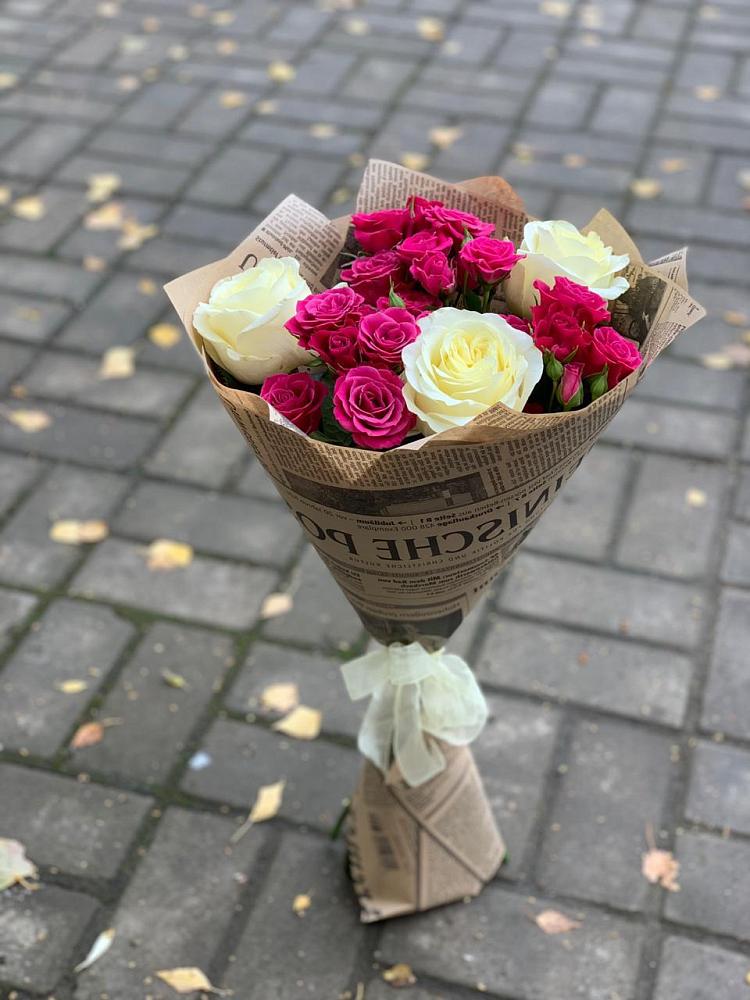 Букет цветов из: Розы в Усть-Катаве