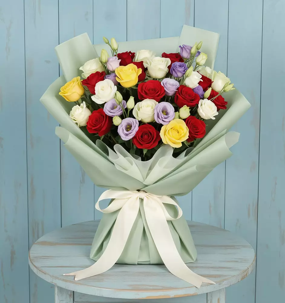 Букет цветов из: Розы в Усть-Катаве