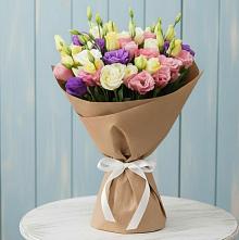 Букет цветов из:  Лизиантусы в Усть-Катаве
